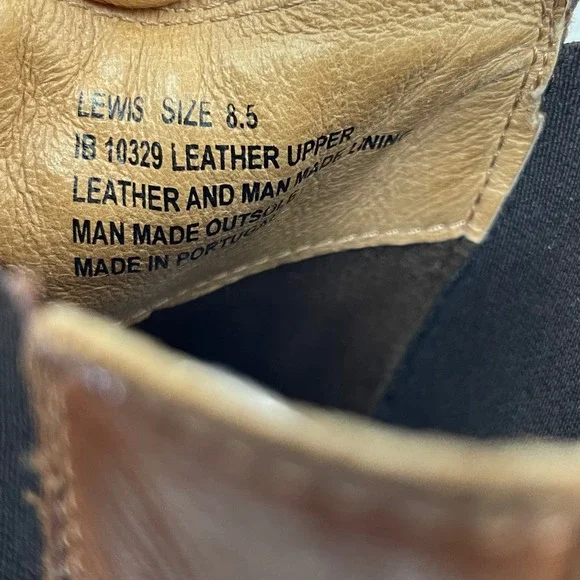 Miz Mooz LEWIS Chelsea Boots Booties Brown Leather Pull On Women's Size 8.5 US - Picture 8 of 12